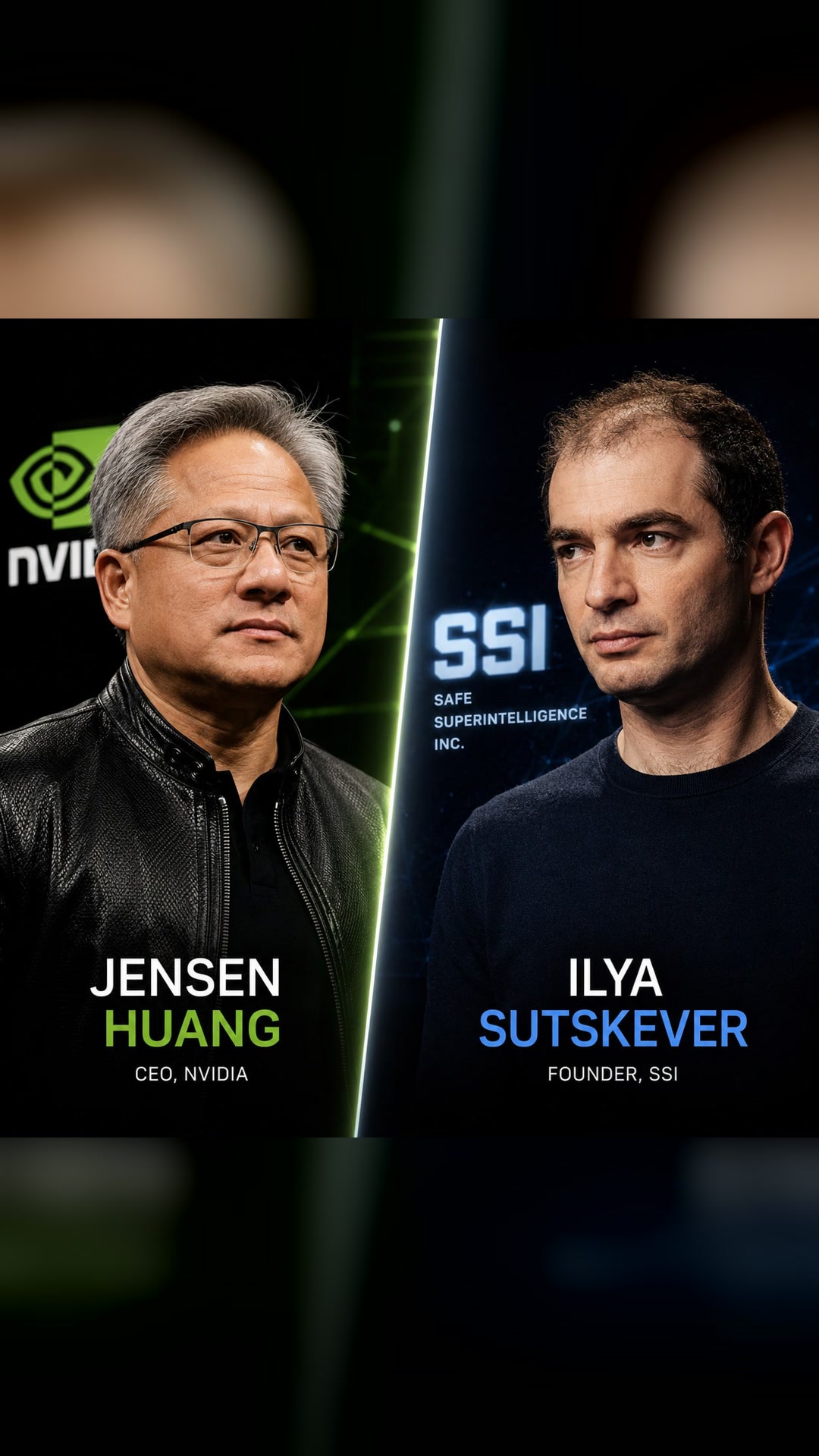 Jensen Huang is betting on Ilya Sutskever