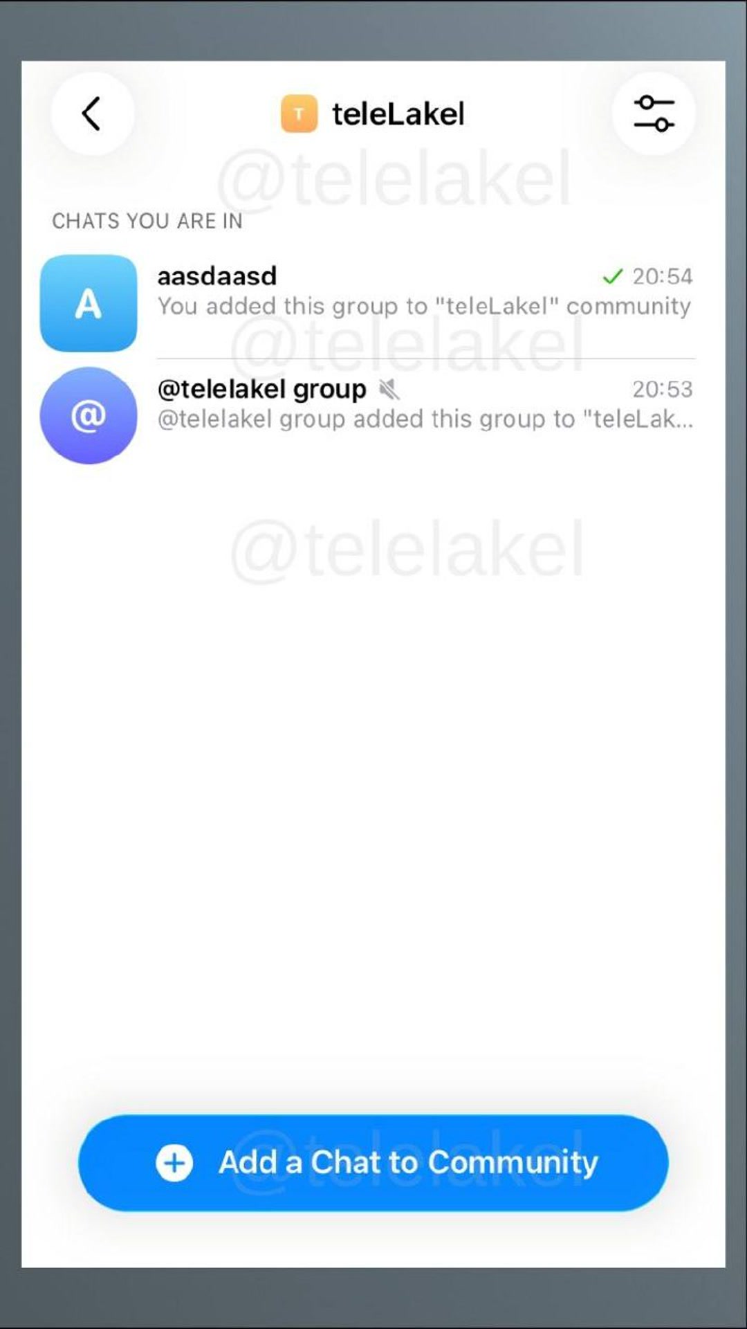 LEAK: Telegram is adding Communities