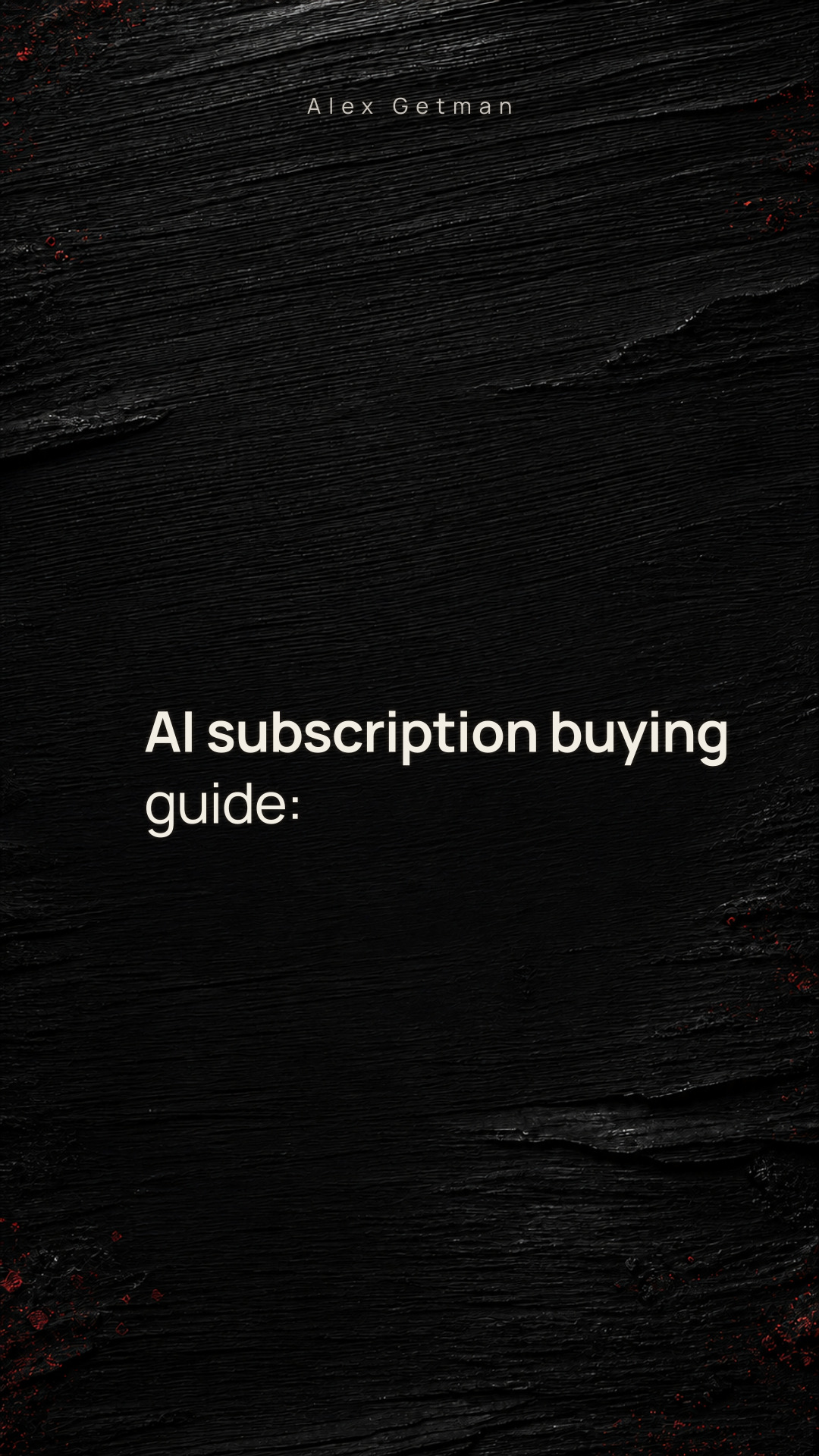 AI subscription buying guide: